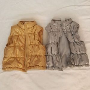 Toddler Metallic Vest